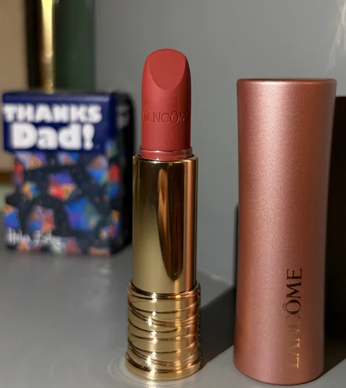 LANCÔME L'ABSOLU ROUGE INTIMATE 299 FRENCH CASHMERE رژ لب مات لانكوم